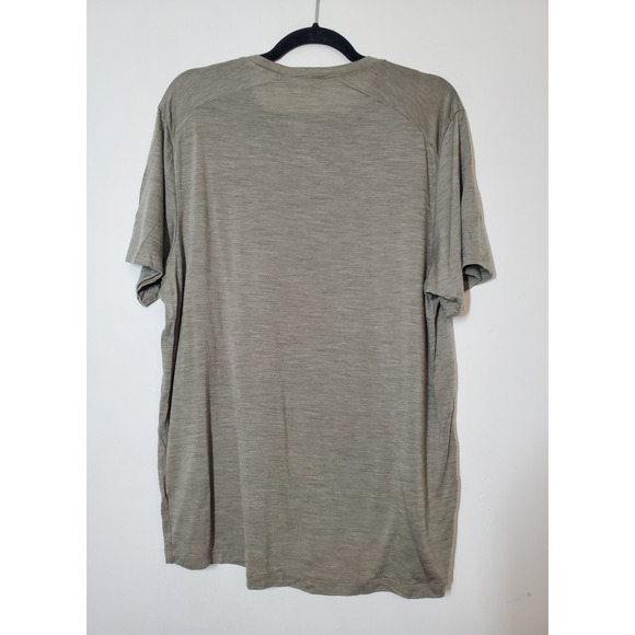 Icebreaker Shirt Mens XL Cool-lite Wool Blend Base Layer Short Sleeve Outdoor - Picture 4 of 9